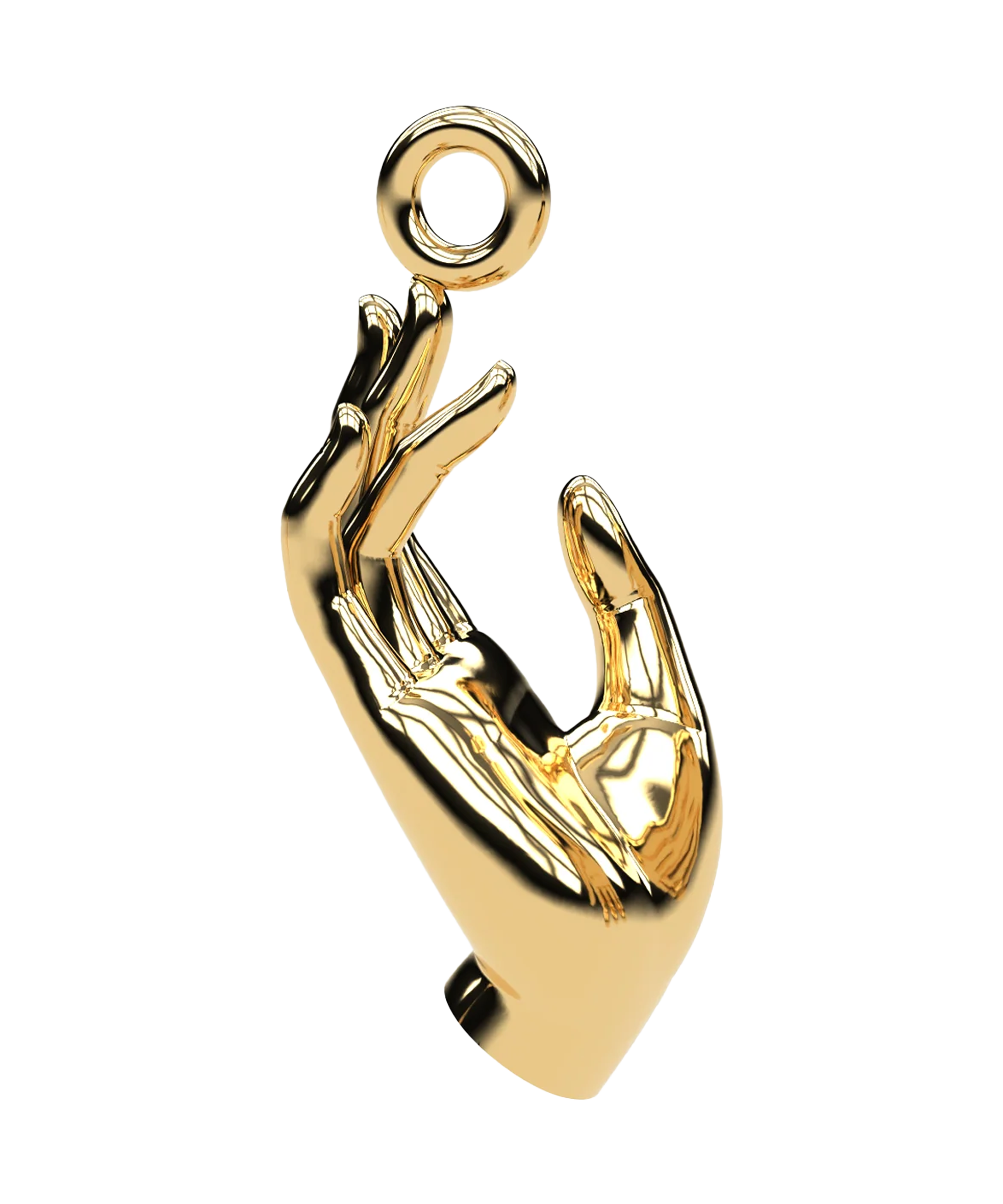 Abhaya mudra pendant