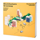 Front of the Blockitecture® Greenway—architect building blocks.