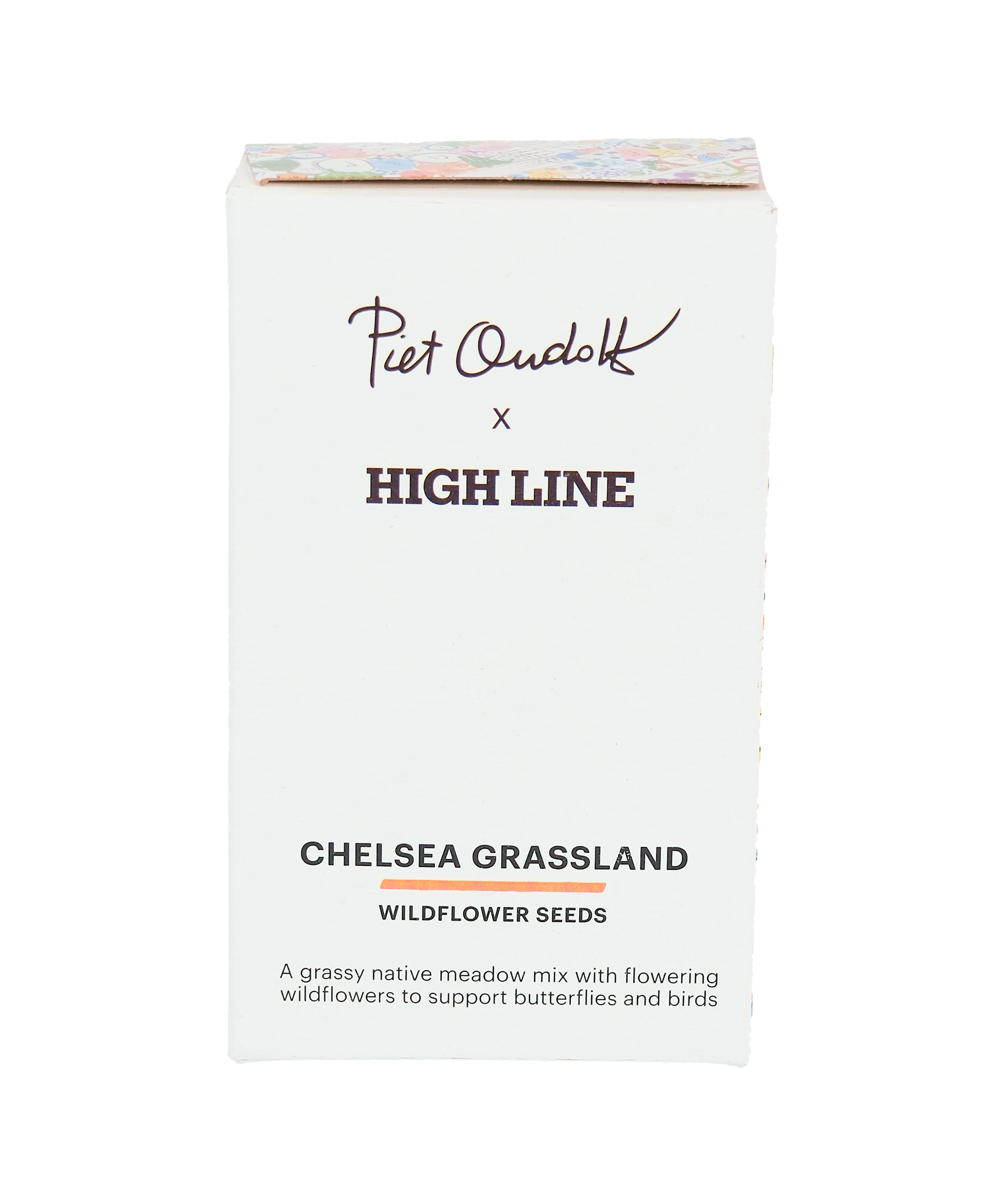 Box of Chelsea Grassland seed mix, from the Piet Oudolf Garden collection, curated by Richard Hayden, Head of Horticulture at the High Line.
