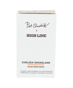 Box of Chelsea Grassland seed mix, from the Piet Oudolf Garden collection, curated by Richard Hayden, Head of Horticulture at the High Line.