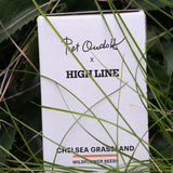 Chelsea Grassland Seed Box nestled in the grasses on the High Line.