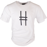 Big Icon Tee in white, featuring the High Line icon in black and sleeve detail.