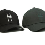 Both High Line Icon caps side by side.
