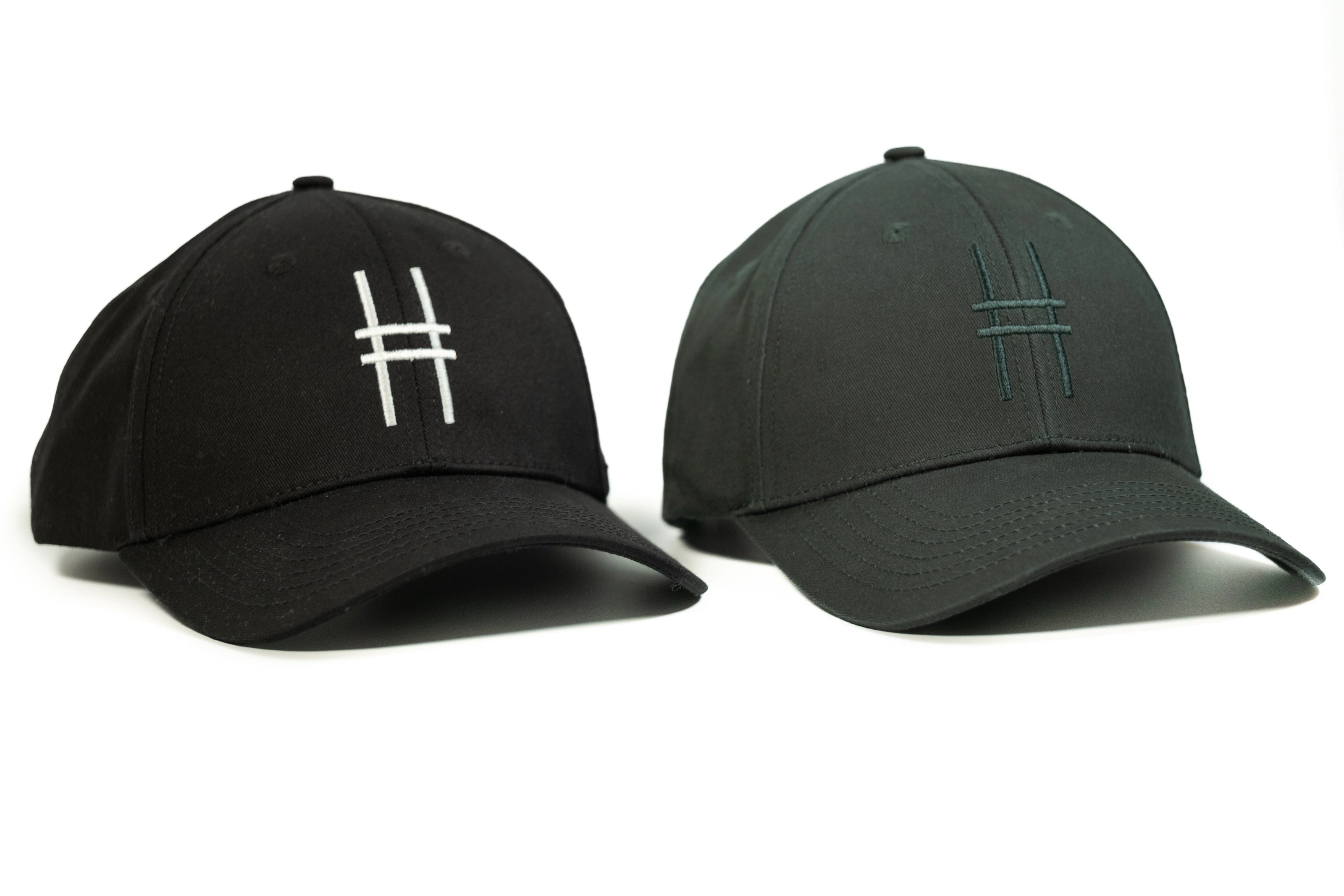 Both High Line Icon caps side by side.