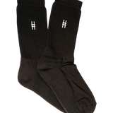 High Line Icon Socks in Black