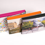 The three Notecard Sets, each with a different color box side.