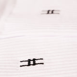 High Line Icon Socks in White