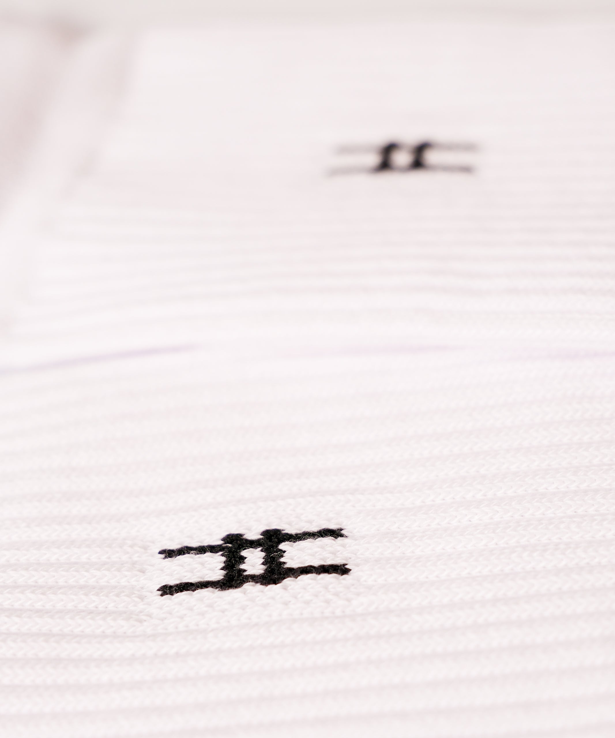 High Line Icon Socks in White