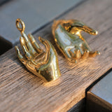 Abhaya mudra and Varada mudra pendants