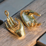 Abhaya mudra and Varada mudra pendants