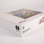 Nature in the City Puzzle box shown from the side.