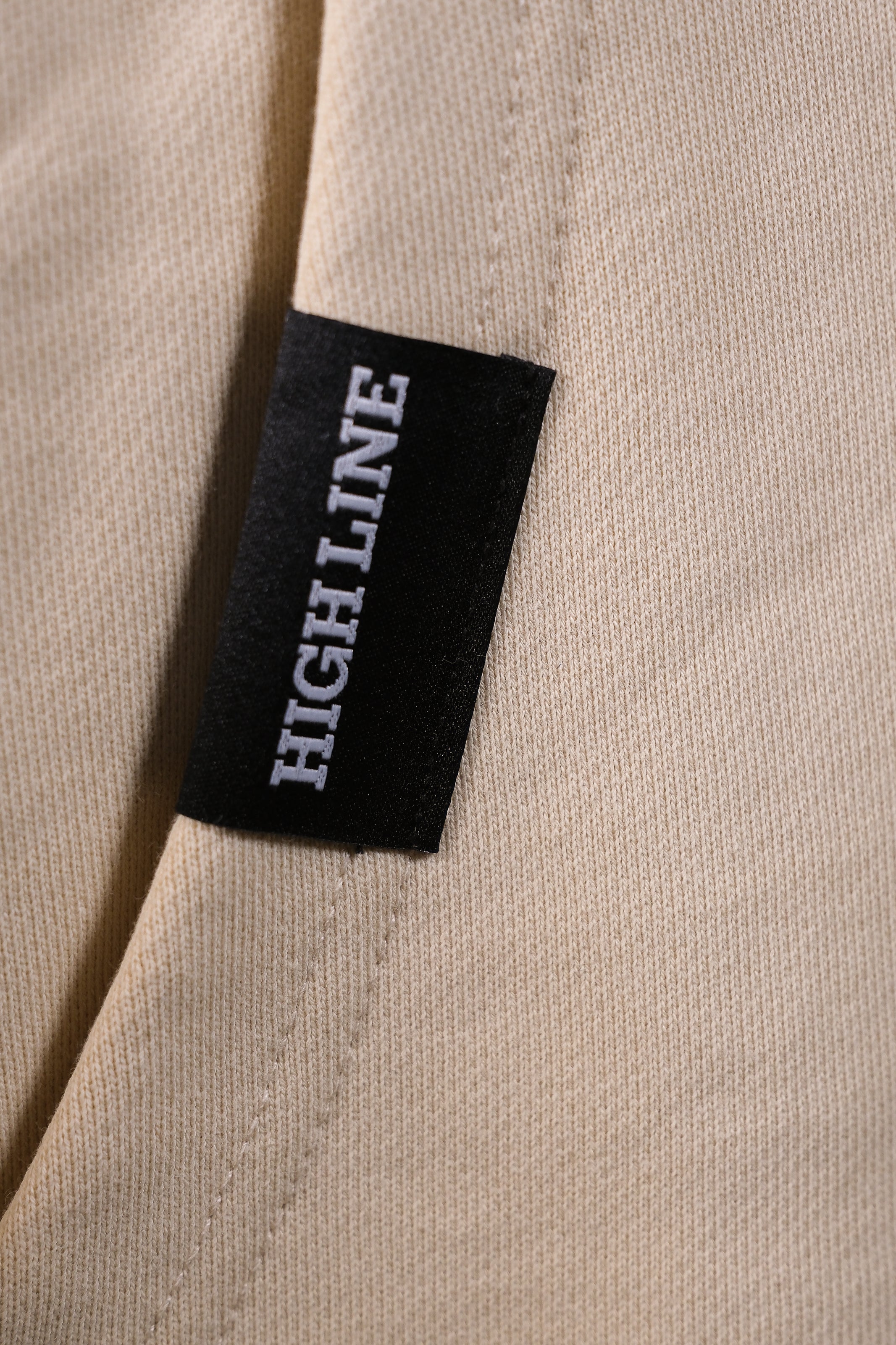 High Line pocket label detail on the Park in the Sky Embroidered Hoodie.