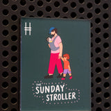 Sunday Stroller Acrylic Fridge Magnet