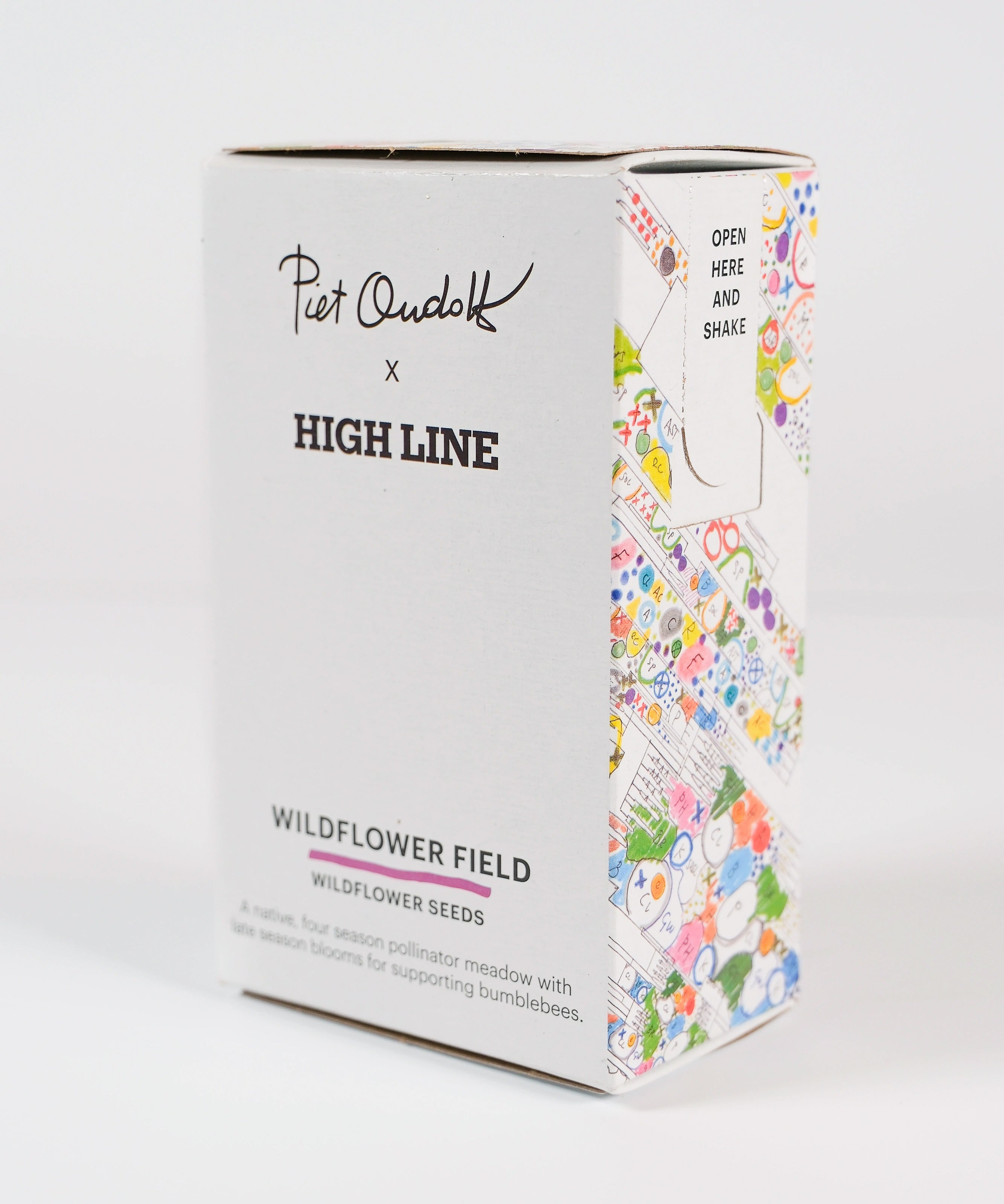 Box of Wildflower Field seed mix, from the Piet Oudolf Garden collection, curated by Richard Hayden, Head of Horticulture at the High Line.