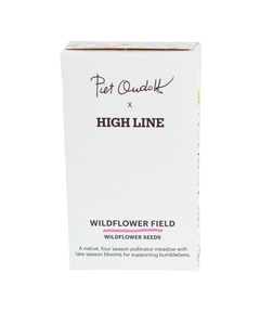 Box of Wildflower Field seed mix, from the Piet Oudolf Garden collection, curated by Richard Hayden, Head of Horticulture at the High Line.