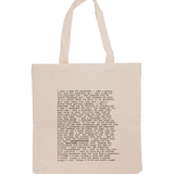Zoe Leonard "I want a president" Tote